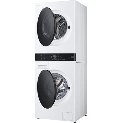 LG WashTower™ 2.4 cu.ft. Front Load Washer and 4.2 cu.ft. Heat Pump Dryer