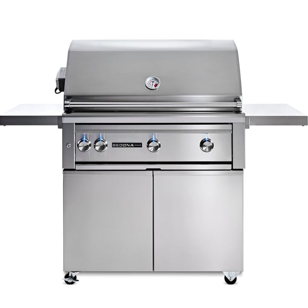 Lynx Sedona Built-in 3 Burner Natural Gas BBQ Grill with ProSear Burner and Rotisserie