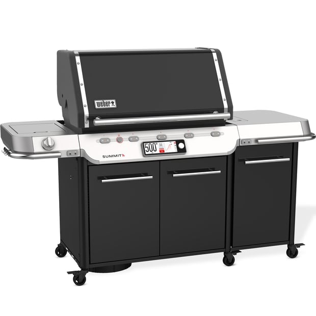 Weber Summit Smart FS38X E and FS38X S Freestanding 5 Burner Liquid Propane BBQ Grill
