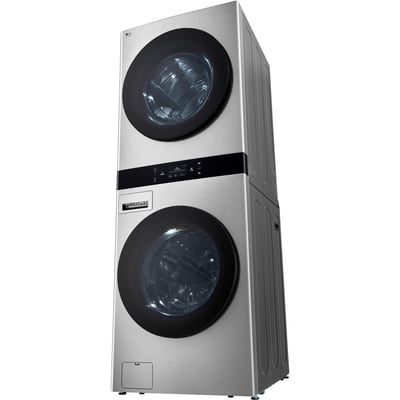 LG WashTower™ 5.0 cu.ft. Front Load Washer and and 7.4 cu.ft. Vented Dryer Laundry Centre