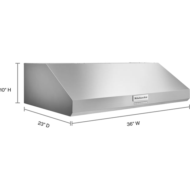 KitchenAid 36 inch 585 CFM Under-Cabinet Hoodfan