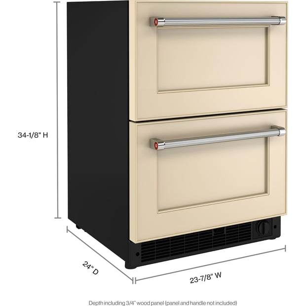 KitchenAid Built-in 24 inch 4.29 cu.ft. Refrigerator Freezer Drawers
