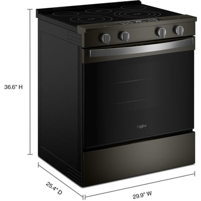 Whirlpool 30 inch Single Oven Electric Range
