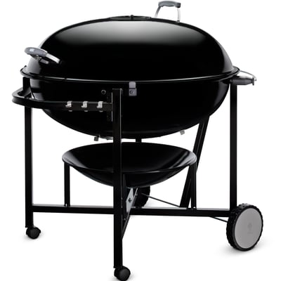 Weber Ranch Kettle Freestanding 37 inch Charcoal BBQ Grill 