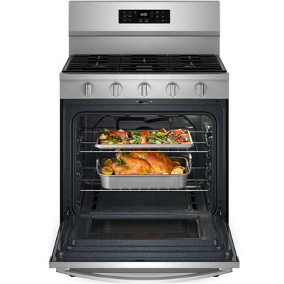 Whirlpool 30 inch Single Oven Gas Range
