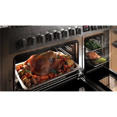 Steel Cucine 36 inch Single Oven Dual Fuel Range