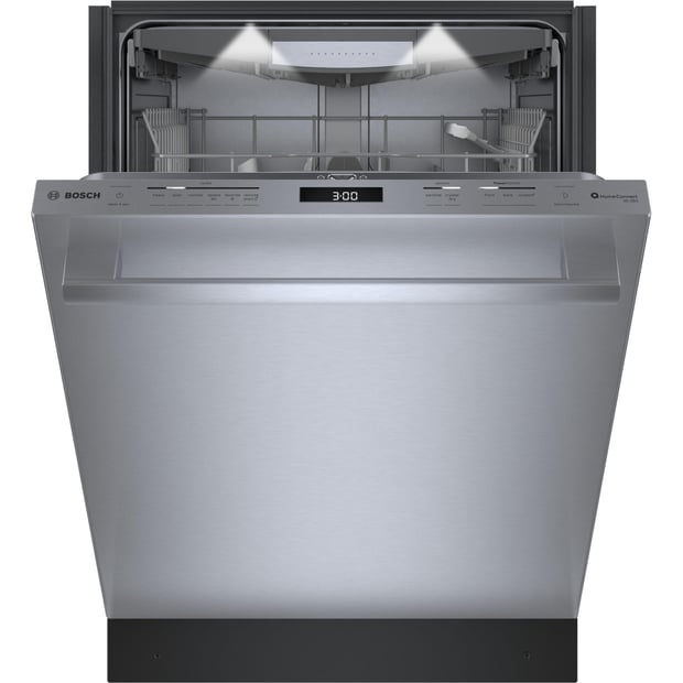 Bosch 9 Cycle Dishwasher with Hidden Controls