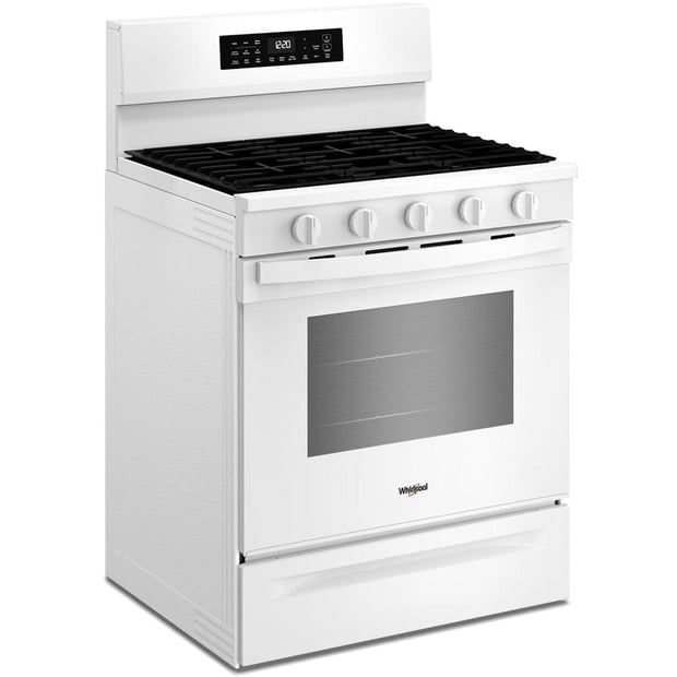 Whirlpool 30 inch Single Oven Gas Range 