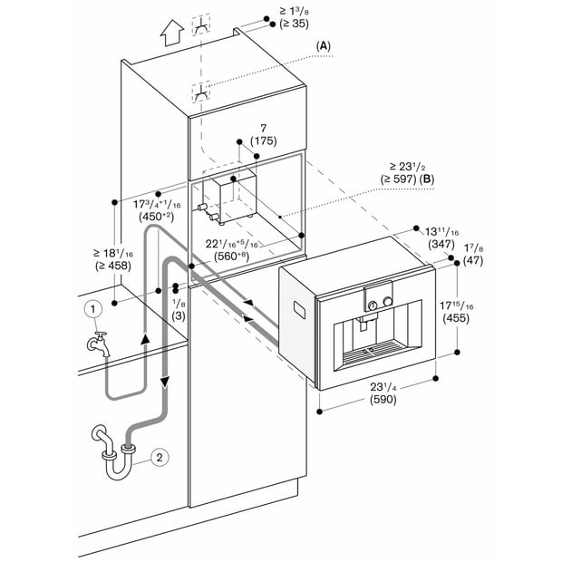 Gaggenau Built-in Coffee Machine with Tank