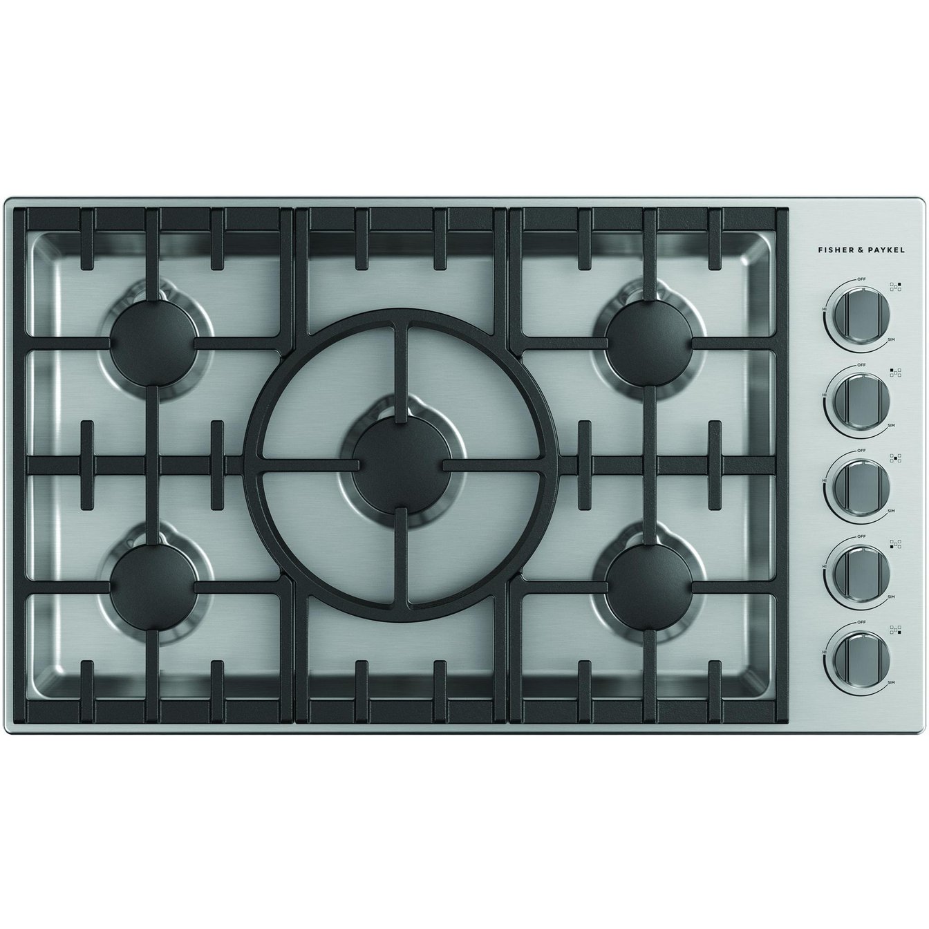 Fisher & Paykel Professional 36 inch Gas Cooktop