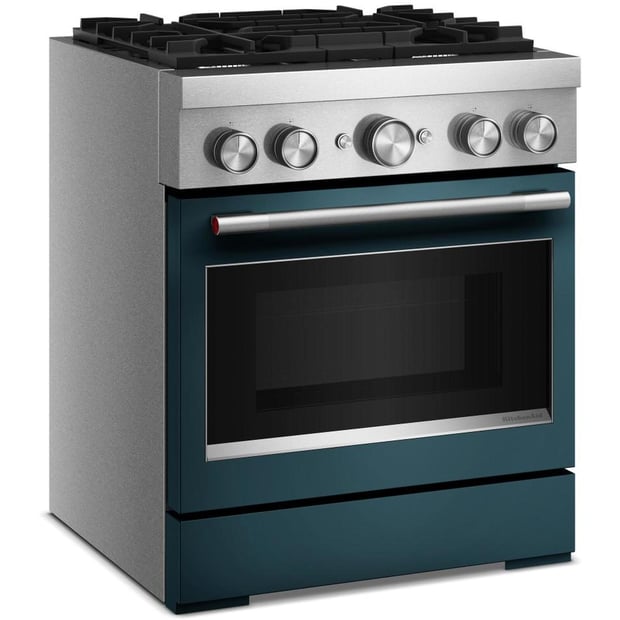 KitchenAid 30 inch Single Oven Dual Fuel Range