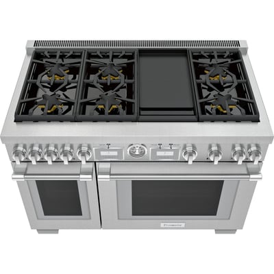 Thermador 48 inch Double Oven Dual Fuel Range