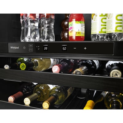 Whirlpool Freestanding or Built-in 24 inch 5.2 cu.ft. Beverage Centre