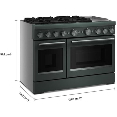 KitchenAid 48 inch Double Oven Dual Fuel Range
