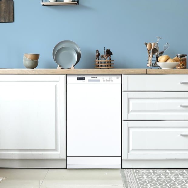Danby 4 Cycle Dishwasher with Front Controls