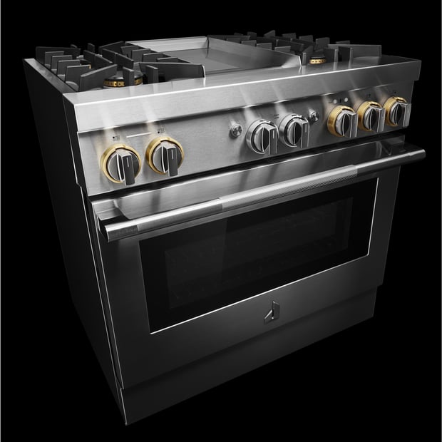 JennAir 36 inch Single Oven Dual Fuel Range