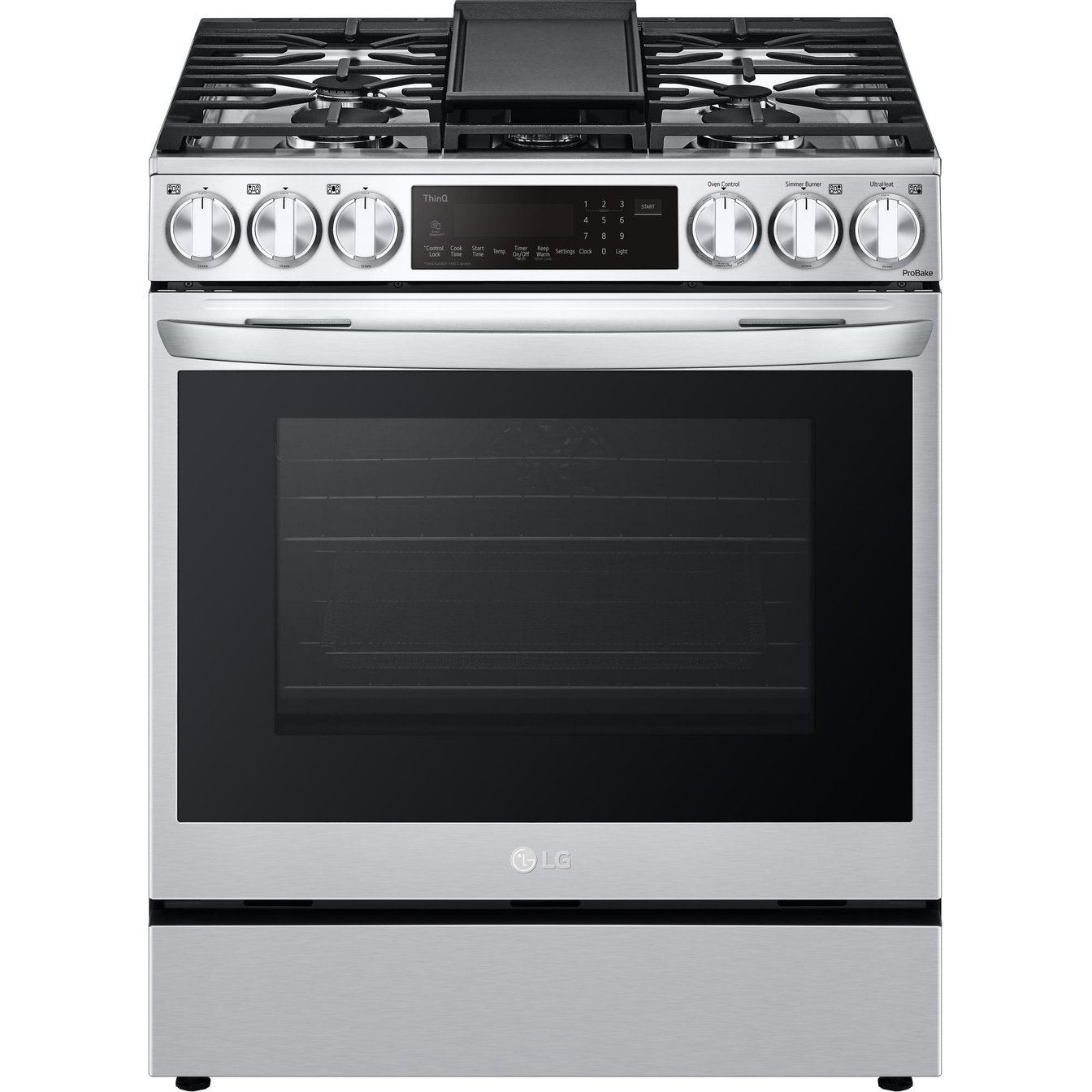 LG 30 inch Single Oven Gas Range
