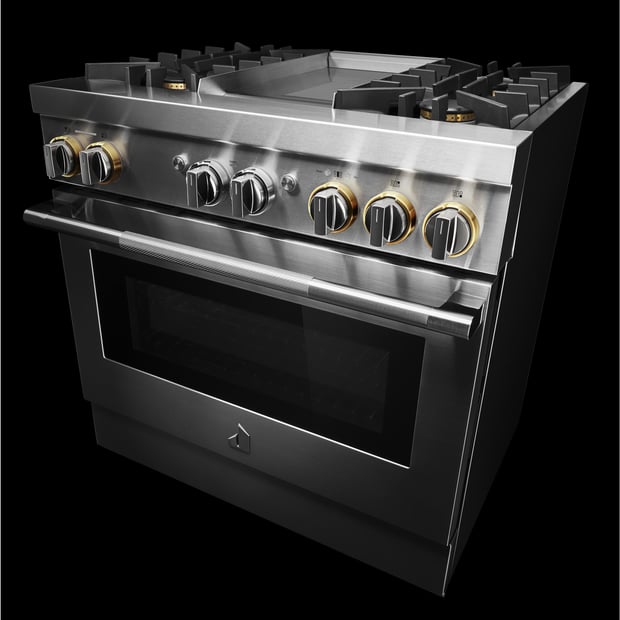 JennAir 36 inch Single Oven Dual Fuel Range