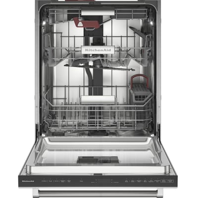 KitchenAid 5 Cycle Dishwasher with Hidden Controls