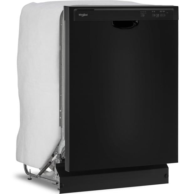 Whirlpool 3 Cycle Dishwasher with Hidden Controls