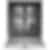 Bosch 300 Series 24-inch 46 dB Dishwasher with Hidden Controls and Third Rack