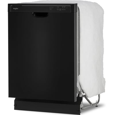 Whirlpool 3 Cycle Dishwasher with Hidden Controls