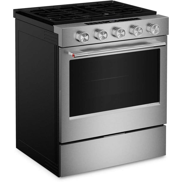 KitchenAid 30 inch Single Oven Gas Range
