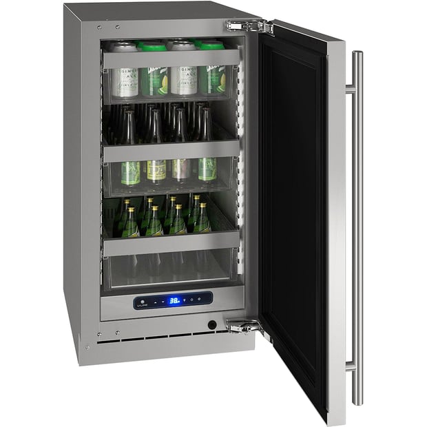 U-Line Freestanding or Built-in 18 inch 3.7 cu.ft. Beverage Centre