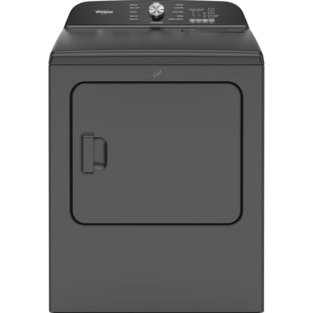 Whirlpool Volcano Black 6.1 cu.ft. Top Load Washer and 7.0 cu.ft. Vented Dryer