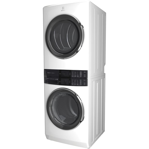 Electrolux Laundry Tower™ 5.2 cu.ft. Front Load Washer and 8 cu.ft. Electric Dryer Laundry Center