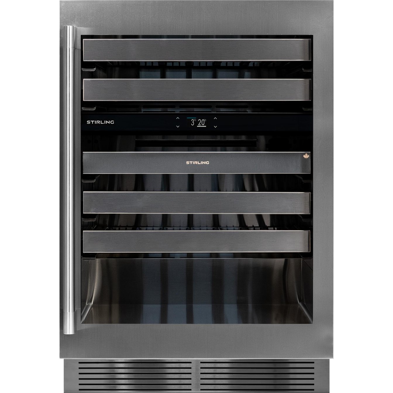 Stirling Built-in 24 inch 5.3 cu.ft Undercounter Refrigerator