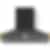 La Cornue 35 inch 600 CFM Chimney Hoodfan with Polished Brass Detail