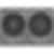 Whirlpool Silver 5.8 cu.ft Stackable Front Load Washer and 7.4 cu.ft. Steam Electric Dryer