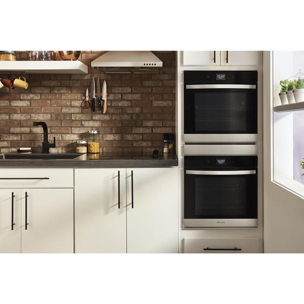 Whirlpool 24 inch Double Wall Oven with Convection