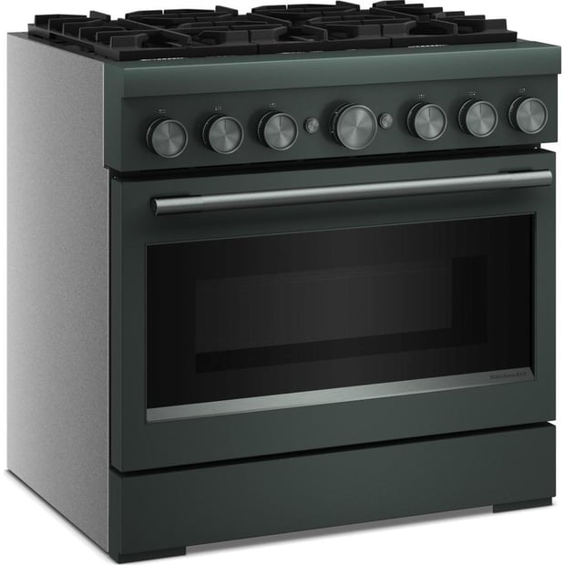 KitchenAid 36 inch Single Oven Dual Fuel Range