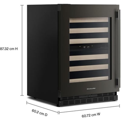 KitchenAid Built-in 24 inch 4.97 cu. ft Wine Cooler