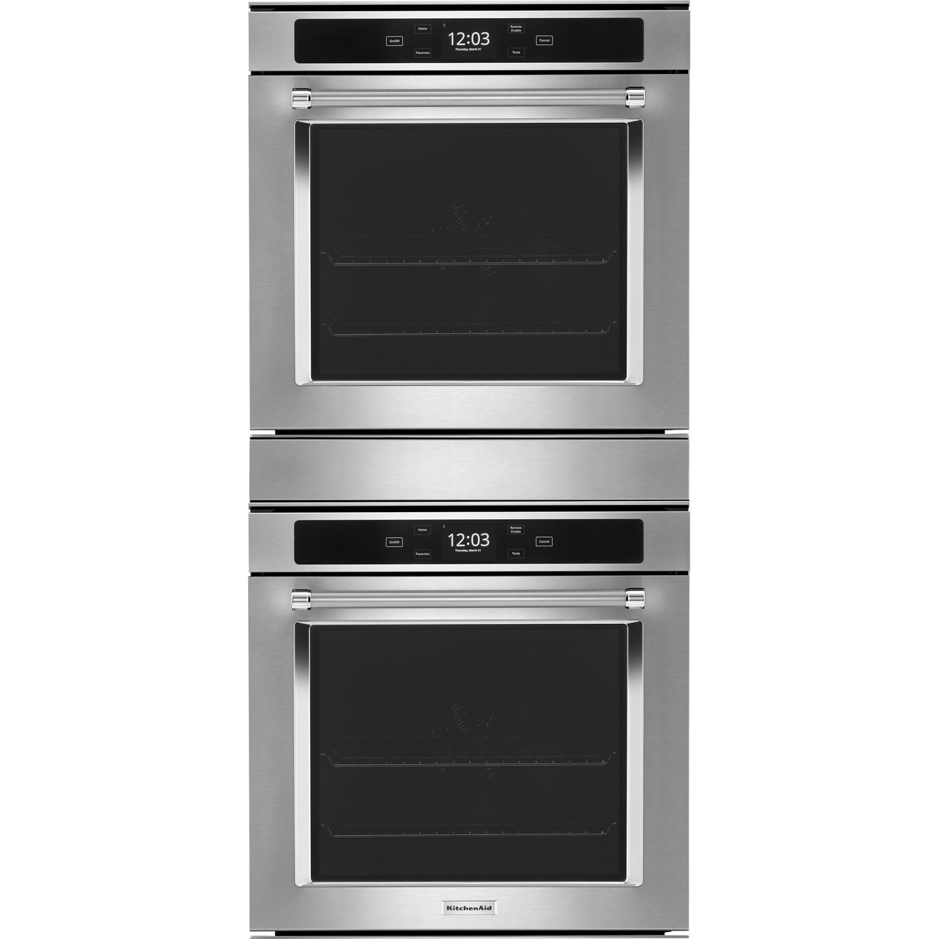 KitchenAid 24 inch Double Wall Oven with Convection