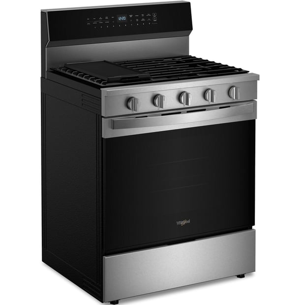 Whirlpool 30 inch Single Oven Gas Range