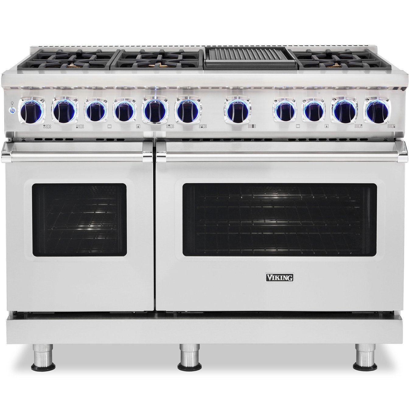 Viking 48 inch Double Oven Dual Fuel Range