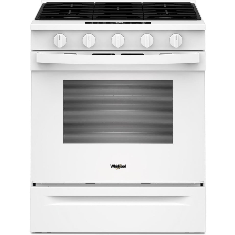 Whirlpool 30 inch Single Oven Gas Range