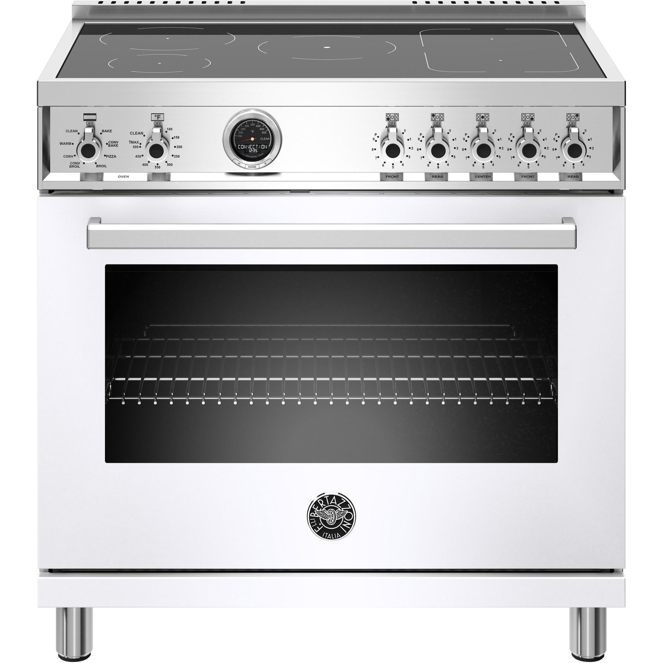 Bertazzoni 36 inch Single Oven Induction Range