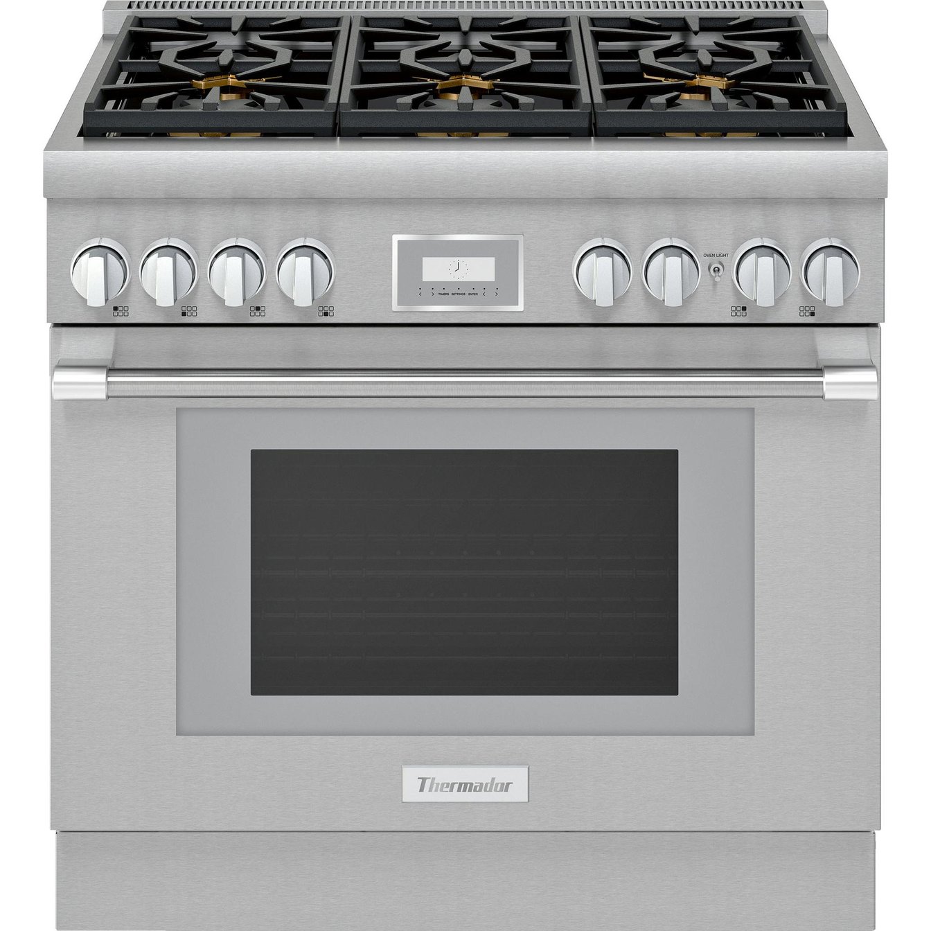 Thermador 36 inch Single Oven Dual Fuel Range