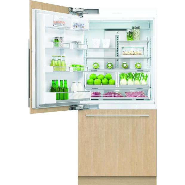Fisher & Paykel 16.8 cu.ft. Integrated Bottom-Freezer Refrigerator