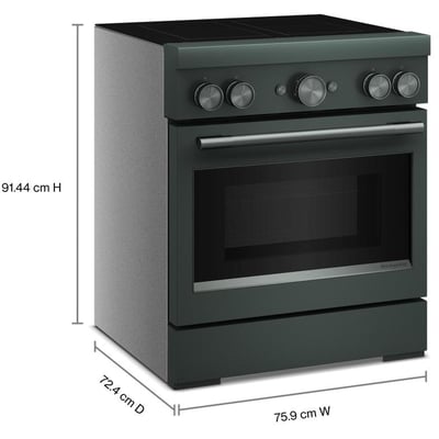 KitchenAid 30 inch Single Oven Induction Range with Convection