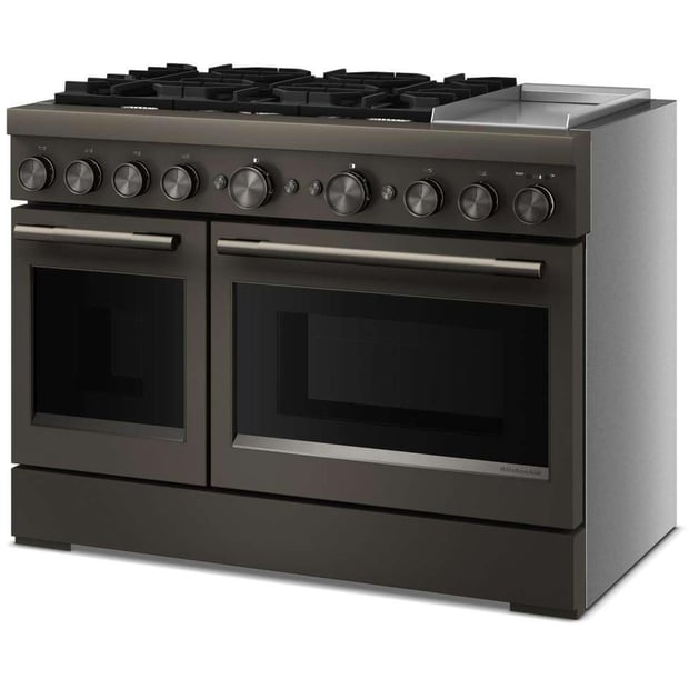KitchenAid 48 inch Double Oven Dual Fuel Range