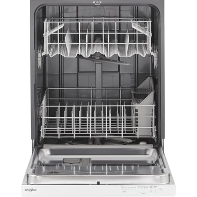 Whirlpool 4 Cycle Dishwasher with Hidden Controls