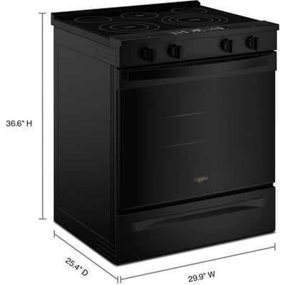 Whirlpool 30 inch Single Oven Electric Range