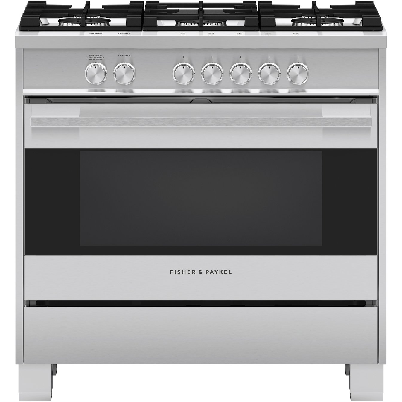 Fisher & Paykel 36 inch Single Oven Gas Range