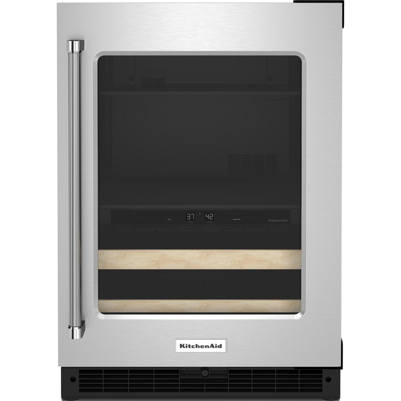 KitchenAid Freestanding or Built-in 24 inch 4.89 cu.ft Beverage Centre