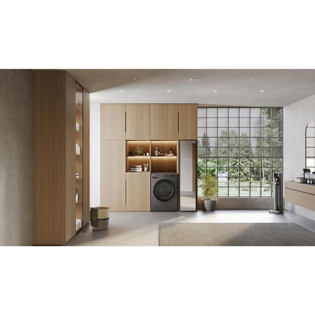 LG 5.7 cu.ft. Front Load Steam Washer/Dryer Combo Unit